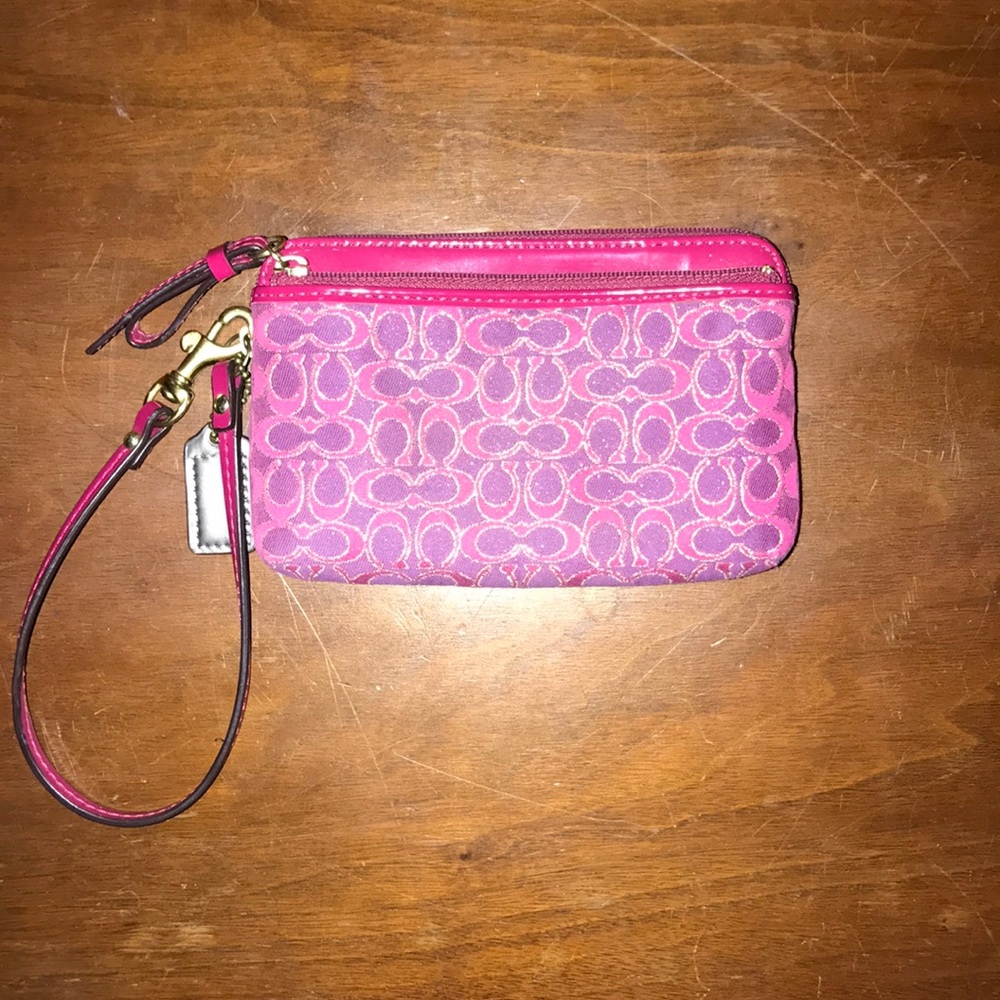 Coach wristlet